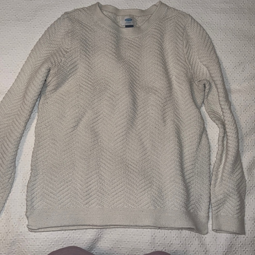Cream sweater